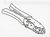 4-cavity hex crimp tool