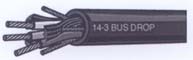 Bus Drop Wire Cable for use as drop cables from overhead busways as permitted by section 364-8 of the NEC