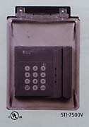 The vertical unit is for larger access control modules and card readers.