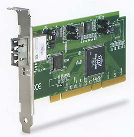 1000BaseSX PCI Network Adapter Card - SC Multimode
