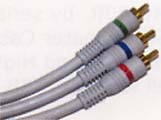 3 rca component video cable