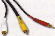 3 rca audio video cable