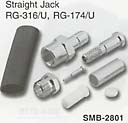 smb straight jack connector