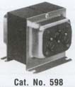 cat. no. 598 class 2 signaling transformers low voltage